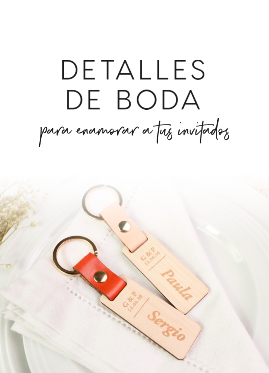 llaveros para bodas